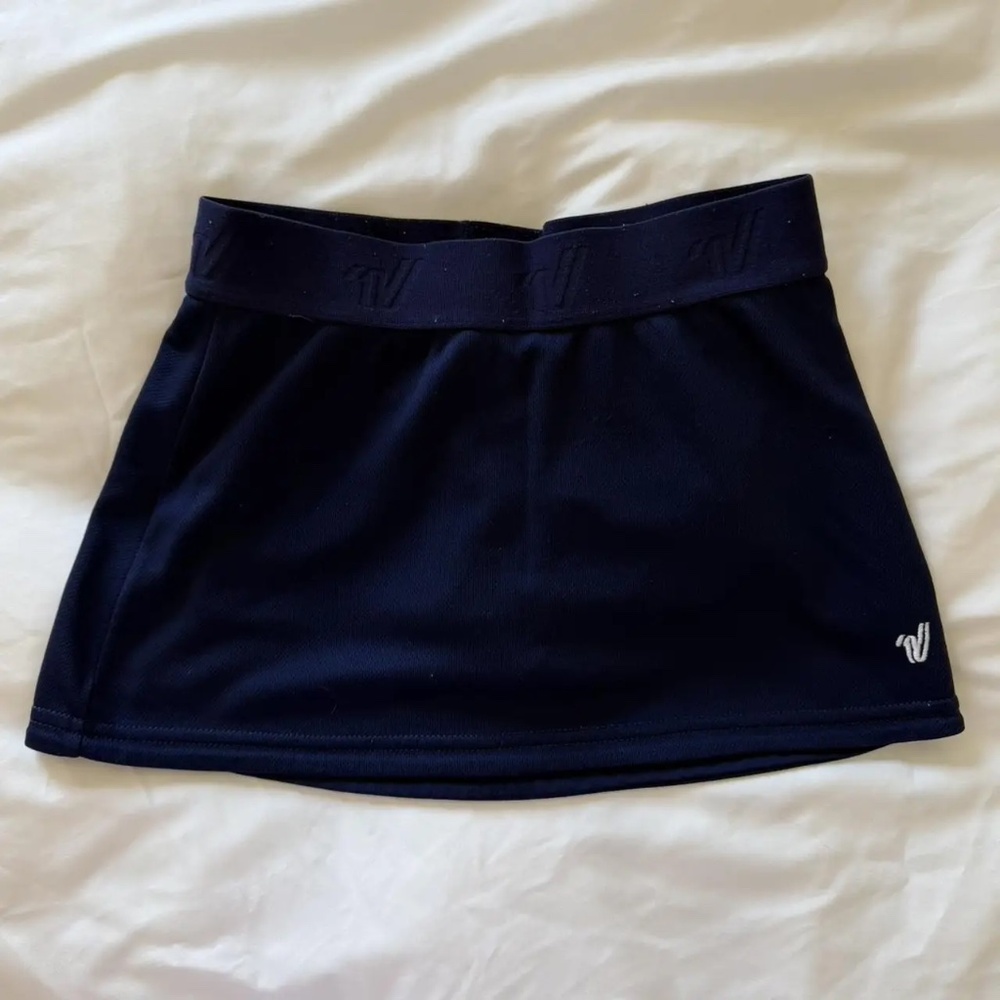 Women's Navy Tennis Skort